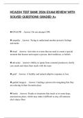 HCA204 TEST BANK 2026 EXAM REVIEW WITH SOLVED QUESTIONS GRADED A&plus;