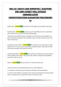 NSG 152 -PATIENT EDUCATION &vert; QUESTIONS AND 100&percnt; CORRECT WELL DETAILED ANSWERS&vert;LATEST UPDATE&excl;&excl;&excl;2025&sol;2026&vert;GUARANTEED PASS&vert;GRADED A&plus; 