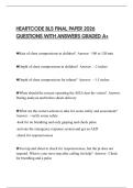 HEARTCODE BLS FINAL PAPER 2026 QUESTIONS WITH ANSWERS GRADED A&plus;