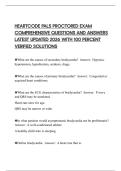 HEARTCODE PALS PROCTORED EXAM COMPREHENSIVE QUESTIONS AND ANSWERS LATEST UPDATED 2026 WITH 100 PERCENT VERIFIED SOLUTIONS