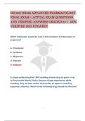 NR 565 &sol; NR565 Advanced Pharmacology Final Exam &vert; 100&plus; Actual Exam Questions and Verified Answers &lpar;Graded A&plus;&rpar; &vert; Latest 2025 Update &vert; Chamberlain College of Nursing