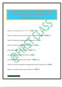 MASSACHUSETTS PLUMBING CODE EXAM 2025&sol;2026 QUESTIONS AND ANSWERS 100&percnt; PASS