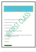 MTA BUS MAINTAINER CHASSIS EXAM 2025&sol;2026 QUESTIONS AND ANSWERS 100&percnt; PASS