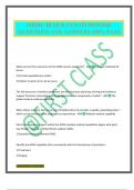 MRMC BLOCK I EXAM 2025&sol;2026 QUESTIONS AND ANSWERS 100&percnt; PASS