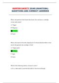 Hunter Safety Exam &lpar;Manitoba&rpar; &ndash; Questions and Correct Answers &lpar;Complete Study Guide&rpar;
