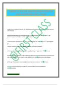 NBME 25 EXAM 2025&sol;2026 QUESTIONS AND ANSWERS 100&percnt; PASS