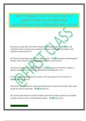 NEW YORK STATE CLASS A&sol;B UST OPERATOR EXAM 2025&sol;2026 QUESTIONS AND ANSWERS 100&percnt; PASS