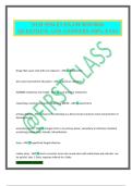 NUR 5354 E1 EXAM 2025&sol;2026 QUESTIONS AND ANSWERS 100&percnt; PASS