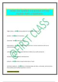 NURS 451 TERMS TO KNOW STUDY GUIDE 100&percnt; VERIFIED&period;
