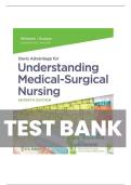 Davis Advantage for Understanding Medical-Surgical Nursing 7th Edition STUDY GUIDE By Williams & Hopper All 57 Chapters Covered&comma; Verified Latest Edition