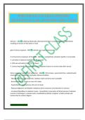 PSIO 305 EXAM 4 BAO 2025&sol;2026 QUESTIONS AND ANSWERS 100&percnt; PASS