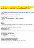 Stroke Level 4 Study Guide &ndash; Pathophysiology&comma; Cerebral Blood Flow & Long-Term Effects &lpar;Neurology-EMS&rpar;&period;pdf