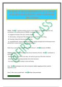 SCIENCE OF HAPPINESS &lpar;NYU&rpar; EXAM 2025&sol;2026 QUESTIONS AND ANSWERS 100&percnt; PASS