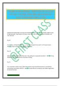 SNHD PARAMEDIC PROTOCOL EXAM STUDY GUIDE 2025&sol;2026 QUESTIONS AND ANSWERS 100&percnt; PASS