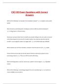 CSCI 103 Exam Questions with Correct  Answers 