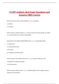 Csci 103 Practice Exam 1 Questions with  Complete Solutions 