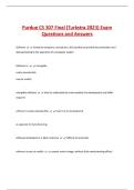 CSCI 103 EXAM 2 Questions and Answers  Verified by Experts 