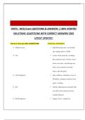 CMTO - MCQ Exam QUESTIONS & ANSWERS &vert; 100&percnt; VERIFIED SOLUTIONS &vert;QUESTIONS WITH CORRECT ANSWERS 2025 LATEST UPDATE&excl;&excl;