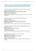 CFI CBCA Core Course ACTUAL EXAM REVIEW 150 QUESTIONS AND CORRECT ANSWERS WITH RATIONALES GUARANTEE A&plus; GRADE