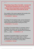 Basic Peace Officer Test 2025&colon; Study Guide&comma; Practice Questions & Exam Topics