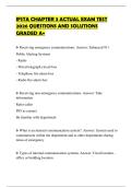 IFSTA CHAPTER 3 ACTUAL EXAM TEST 2026 QUESTIONS AND SOLUTIONS GRADED A&plus;