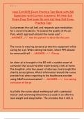 HESI Exit Exam 2025 Practice Test&colon; 260 Questions & Answers