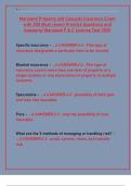 Maryland P&C Insurance Exam Practice Test&colon; 300 Most Recent Q&A &lbrack;2024&rsqb;