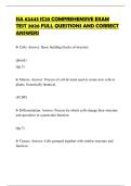 ISA 62443 IC33 COMPREHENSIVE EXAM TEST 2026 FULL QUESTIONS AND CORRECT ANSWERS