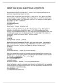MGMT 3301 EXAM QUESTIONS & ANSWERS