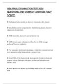 ISSA FINAL EXAMINATION TEST 2026 QUESTIONS AND CORRECT ANSWERS FULLY SOLVED