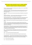 SIDA Study Guide with All Correct & 100&percnt; Verified Answers &vert;Latest Version&vert; Already Graded A&plus;