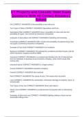 CT Property and Casualty State Exam Questions With All Correct Answers &vert; Solved