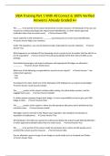 SIDA Training Part 1 With All Correct & 100&percnt; Verified Answers&vert; Already Graded A&plus;