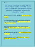 BSIS Firearm Written Exam Newest 2025-2026 BSIS  Firearm Written Exam Preparation &sol;BSIS Firearm  Written Practice Exam With 100 Complete Questions  And Correct Detailed Answers &vert;Already Graded  A&plus;&vert;Brand New Version&excl;&excl;