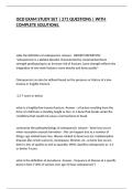 ISCD EXAM STUDY SET &vert; 271 QUESTIONS &vert; WITH COMPLETE SOLUTIONS&period;
