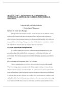 WGU D218 TASK 2 - INTRAPERSONAL LEADERSHIP AND PROFESSIONAL GROWTH &vert; 2025 VERIFIED &vert; WITH COMPLETE SOLUTIONS&period;