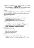 NCLEX-RN Reduction of Risk Potential 3 Exam &lpar;2025&sol;2026&rpar; &ndash; Verified Questions & Answers for Expert-Level Risk Mitigation&comma; Complex Complication Prevention&comma; and NCLEX&reg;-RN&reg; Excellence