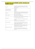 BUL 4421   Bundled Exam Questions WITH  CORRECT Answers