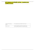 NST 10   Bundled Exam Questions WITH  CORRECT Answers