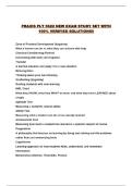 PRAXIS PLT 5622 NEW EXAM STUDY SET WITH 100&percnt; VERIFIED SOLUTIONS&excl;&excl;