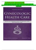 COMPLETE TEST BANK Gynecologic Health Care with An Introduction to Prenatal and Postpartum Care&comma; 4TH Edition by Kerri Durnell Schuiling
