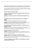 ICDVP Exam Study Guide&colon; Core Knowledge & Practice Questions