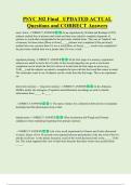 PSYC 302 Final   UPDATED ACTUAL  Questions and CORRECT Answers 