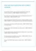 EDUC 606 EXAM QUESTIONS WITH CORRECT ANSWERS