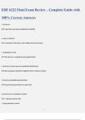 EDF 6222 Final Exam Review &ndash; Complete Guide with 100&percnt; Correct Answers