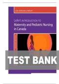 TEST BANK FOR Leifer&rsquo;s Introduction to Maternity and Pediatric Nursing in Canada&comma; 2nd Edition by Lisa Keenan-Lindsay&comma; and Gloria Leifer ISBN&colon; 9780323872775 COMPLETE GUIDE 100 &percnt; VERIFIED A&plus; GRADE ASSURED&excl;&excl;&excl;NEW LATEST UPDATE&excl;&excl;&excl;&excl;&excl;