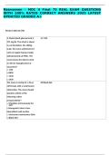 Rasmussen MDC II Final Exam &ndash; 2025 Latest Edition with 75 Real Questions and 100&percnt; Verified Correct Answers &lpar;A&plus; Graded&rpar;