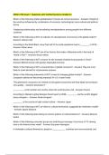 MDSE 2750 Exam 1 Questions with Verified Solutions Graded A&plus;