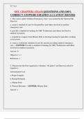 OEC CHAPTER 1 EXAM QUESTIONS AND 100&percnt; CORRECT ANSWERS &vert;GRADED A&plus;&vert; LATEST 2025&sol;2026
