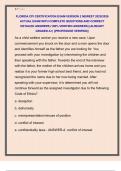 FLORIDA CPI CERTIFICATION EXAM VERSION 2 NEWEST 2025&sol;2026  ACTUAL EXAM WITH COMPLETE QUESTIONS AND CORRECT  DETAILED ANSWERS &lpar;100&percnt; VERIFIED ANSWERS&rpar; &vert;ALREADY  GRADED A&plus;&vert; &vert;&vert;PROFESSOR VERIFIED&vert;&vert;